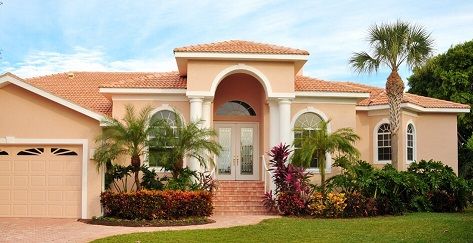 4. Wujudkan tampilan rumah yang feminin dengan warna peach